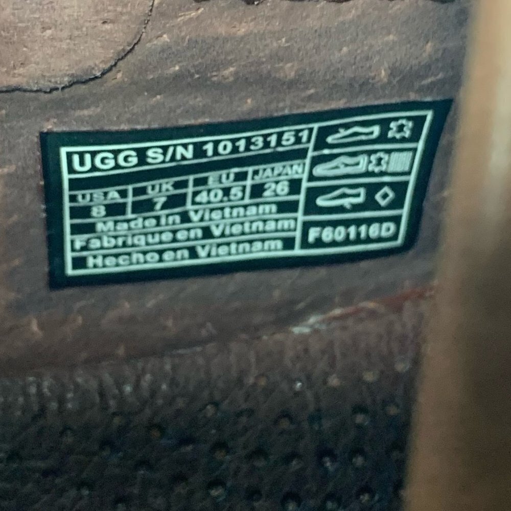 UGG Hunley Women Shoes Size 8 - Picture 7 of 7